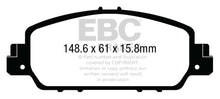 Load image into Gallery viewer, EBC Greenstuff 2000 Series Sport Front Brake Pads for Honda Accord 2013-2015
