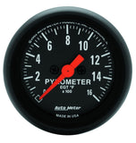 AutoMeter Z-Series 52mm Digital Exhaust Gas Temperature Gauge Part #ATM2654