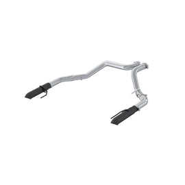 MBRP S5278BLK Axle-Back Exhaust System for Ford F-150 Raptor and Raptor R (3.5L EcoBoost HO & 5.2L Supercharged) with Black Coated 3-Inch Dual Rear Exit