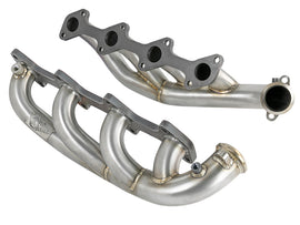 aFe Twisted Steel 1-3/4 to 2 Inch Stainless Steel Headers for 2006-2007 Ford F-250 Super Duty Diesel V8-6.0L