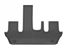 Load image into Gallery viewer, WeatherTech FloorLiner DigitalFit Black for 2025+ Infiniti QX80 and Nissan Armada, 2nd Row Bucket Seats with Mini Console - Part WET4419053
