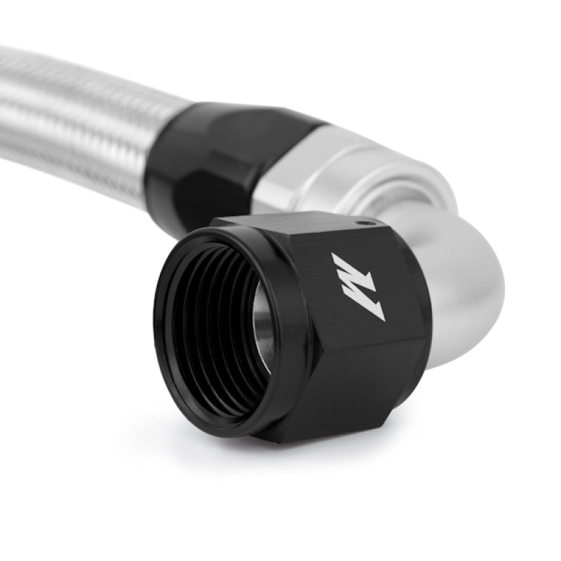 Mishimoto 4 ft Stainless Steel Braided Hose with -10AN Fittings for Performance Vehicles
