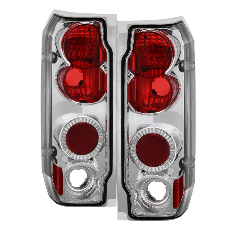 Spyder Euro Style Tail Lights for Ford F-150 1993-1996 and Bronco 1988-1996, Chrome * Part Number ALT-YD-FF15089-C