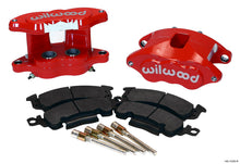 Load image into Gallery viewer, Wilwood D52 Rear Caliper Kit - Red with 1.25-inch Pistons and 1.04-inch Rotor for High-Performance Vehicles