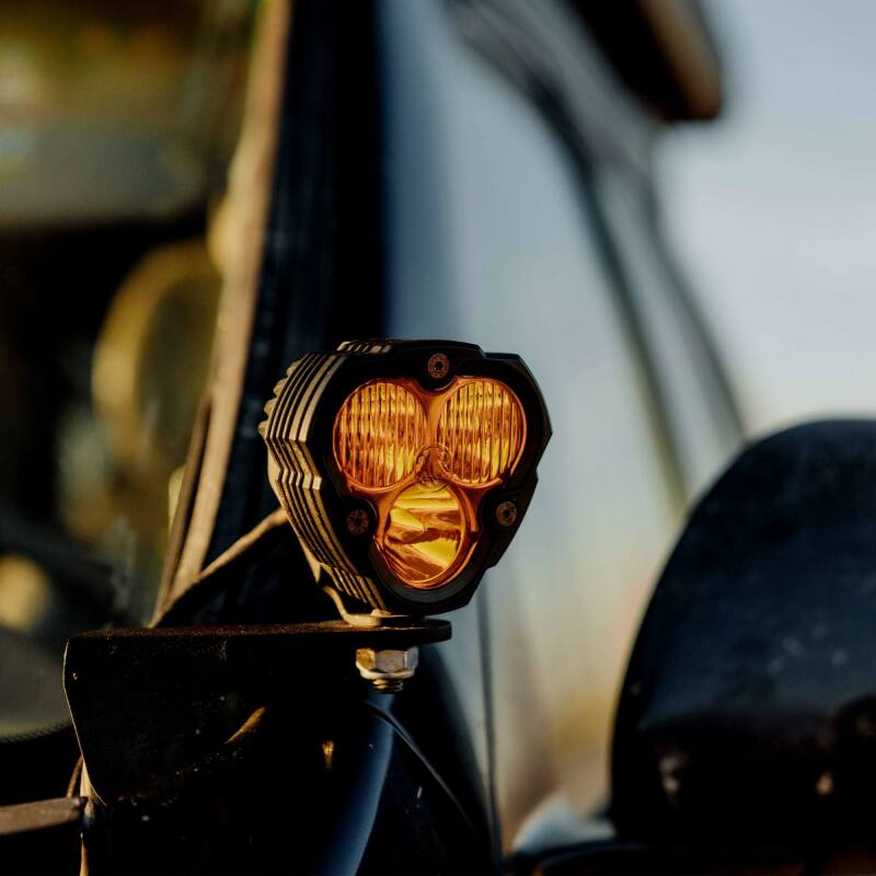 KC HiLiTES KCL4268 FLEX ERA 3 Performance Yellow Combo Beam Lens for Automotive Lighting