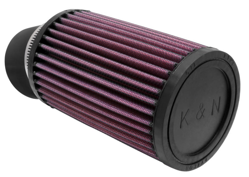 K&N Engineering Universal Rubber Air Filter - 2 7/16 inch Flange, 3 3/4 inch OD, 6 inch Height