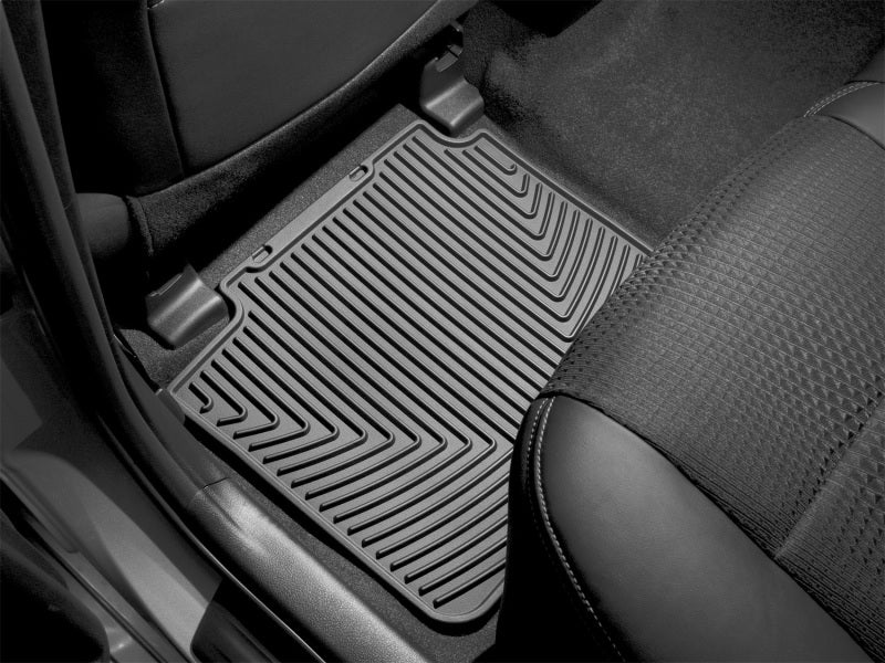 WeatherTech All-Weather Rear Floor Mats for 2006-2009 Lincoln MKZ, Mercury Milan & Ford Fusion * Black
