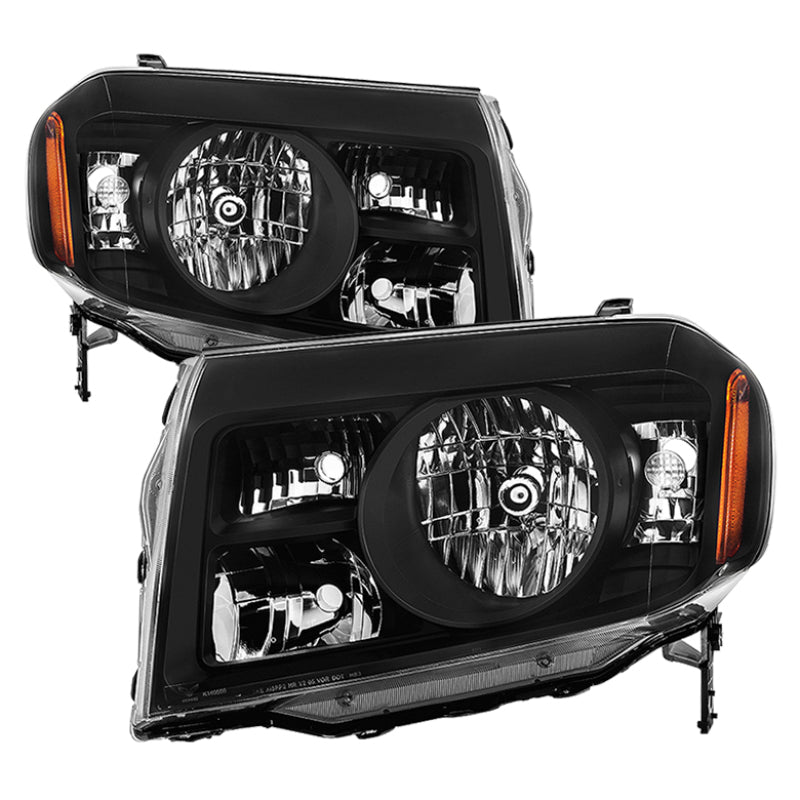 SPYDER xTune Honda Pilot 2009-2011 OEM Style Headlights - Black HD-JH-HPIL09-AM-BK