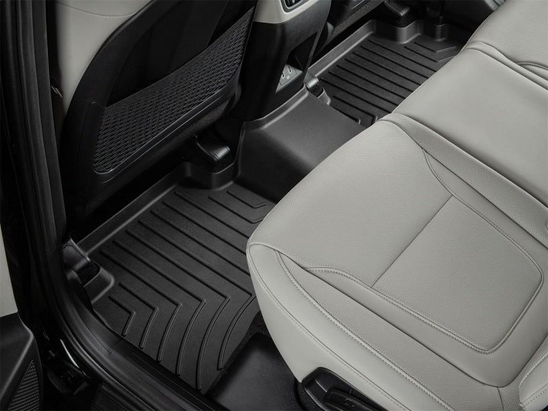 WeatherTech FloorLiner HP Rear Floor Mats, Black, 2022-2023 Hyundai Tucson, Part Number wet4416782IM