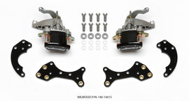 Wilwood P/S Retrofit Kit with MC4 Parking Brake for Forged Dynalite Pro Series Rear Brake Kits