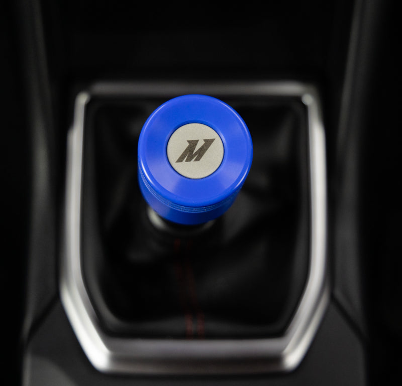 Mishimoto 2022+ Subaru WRX Shift Knob - World Rally Blue, CNC Machined Aluminum or Delrin