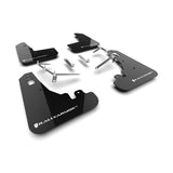 Rally Armor UR Series Black and White Logo Mud Flaps for Subaru BRZ and Toyota GR86