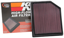 Load image into Gallery viewer, K&amp;N Engineering High-Flow Replacement Air Filter for Jeep Grand Cherokee and Dodge Durango (Part #KNN33-5077)
