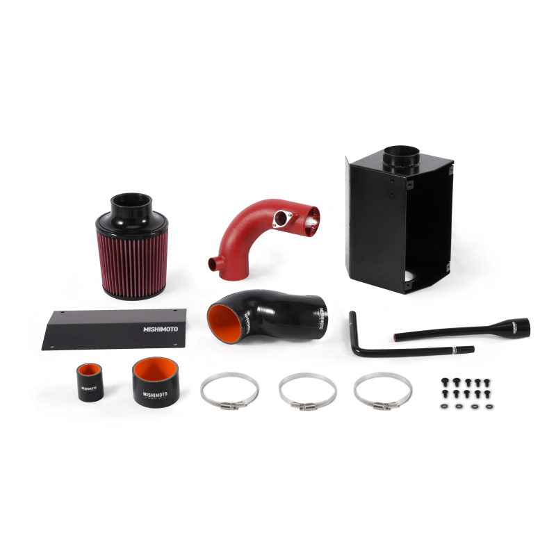 Mishimoto MMAI-MIA-16WRD Performance Cold Air Intake for 2016-2021 Mazda MX-5 Miata, Wrinkle Red