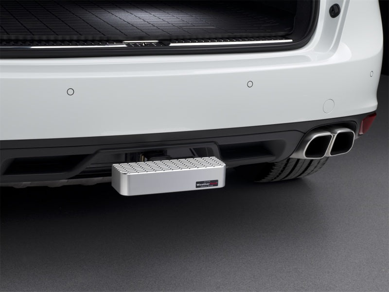WeatherTech Billet BumpStep 2 Shot Black for 2-Inch Receiver Hitch, Part wet8ABS5V2