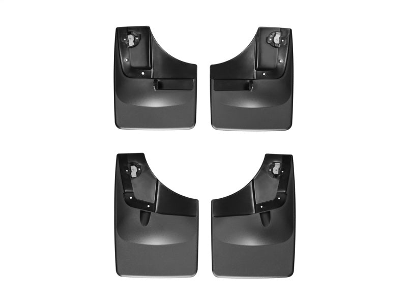WeatherTech DigitalFit No-Drill MudFlaps for 2015-2016 Ford F-150 - Black