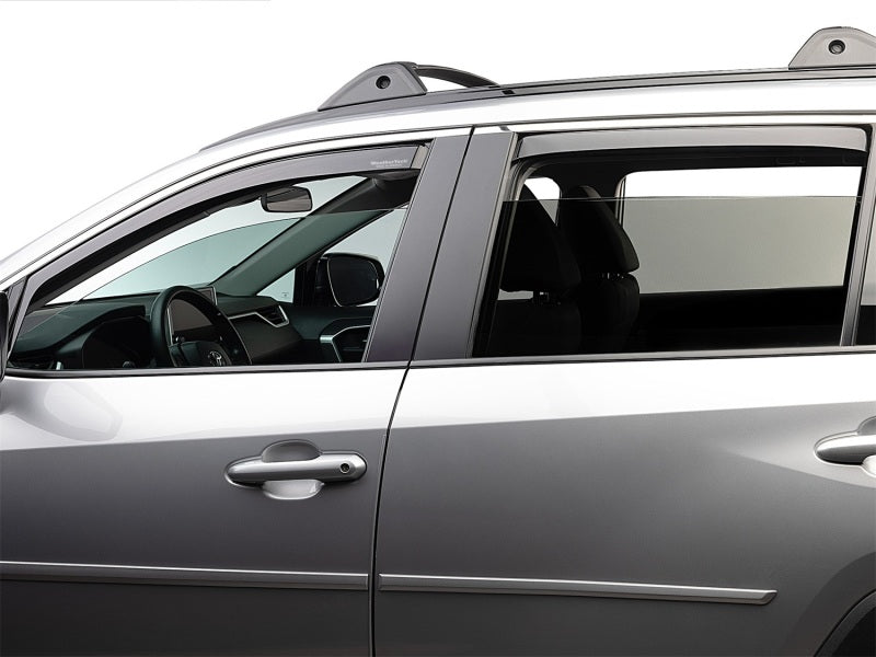 WeatherTech 19-24 Toyota RAV4 Front & Rear Side Window Deflectors - Dark Tint