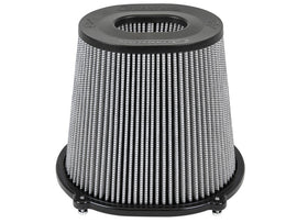 aFe Quantum Pro DRY S Air Filter with Inverted Top * 5-inch Flange, 8-inch Height for Quantum Series Cold Air Intake Systems