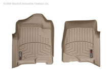 Load image into Gallery viewer, WeatherTech DigitalFit Front FloorLiner for Chevrolet Avalanche, Tan, Part Number WET450661