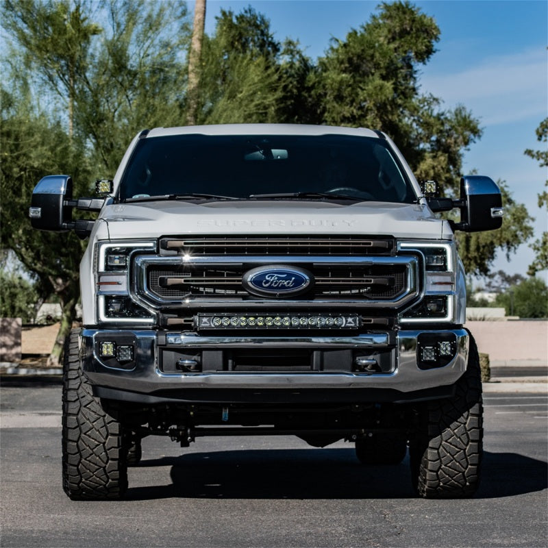 Rigid Industries 2020+ Ford Super Duty Dual Fog Light Mounting Kit with Hardware