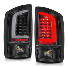 Load image into Gallery viewer, ANZO 2002-2006 Dodge Ram 1500 LED Tail Light Pair with Light Bar, Black Housing &amp; Clear Lens