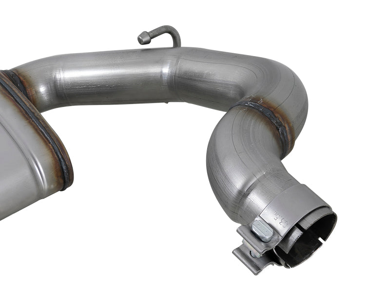 aFe MACH Force-Xp Hi-Tuck 3-Inch Axle-Back Exhaust System for Jeep Wrangler JL 2018-2020 with 2.0L/3.6L Engines