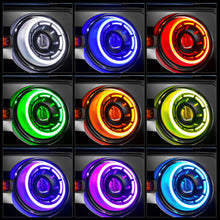 Load image into Gallery viewer, Oracle Oculus Bi-LED Headlights for 2021+ Ford Bronco with ColorSHIFT RGB+W - Focused LED Projection with 5200 Lumens