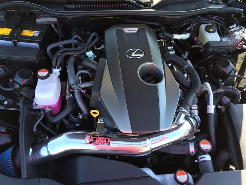 Injen SP2097P Cold Air Intake System for Lexus 2016-2017 IS200t and RC200t, 2.0L Turbo - Polished Finish