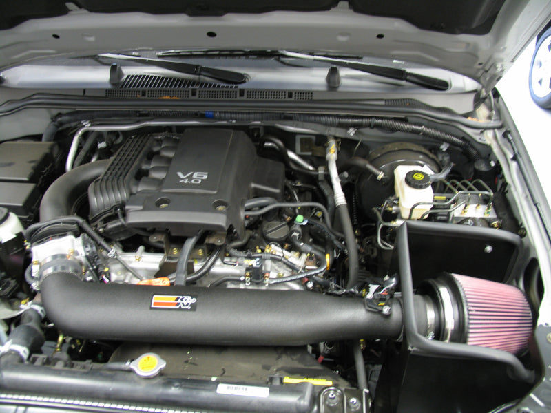 K&N Engineering Part Number KNN57-6014 High-Flow Cold Air Intake System for Nissan Vehicles