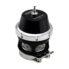 Turbosmart PowerPort BOV - Black High-Flow Blow-Off Valve for Enhanced Turbo Response