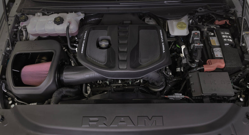 K&N 2025 Ram 1500 Turbocharged L6-3.0L Gen 3 Performance Cold Air Intake System (Part #knn50-1598)