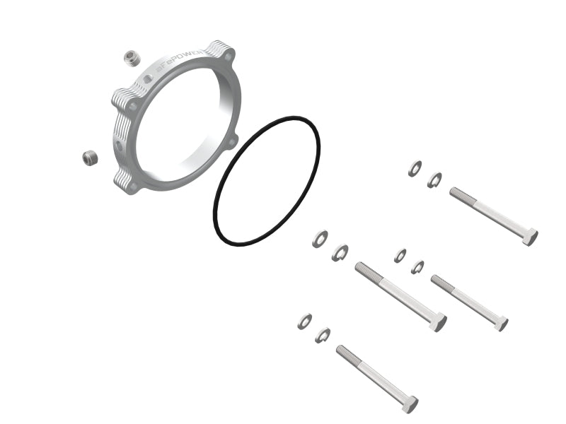 aFe Silver Bullet Throttle Body Spacer Kit for Ram 1500 TRX 2021 V8-6.2L * Enhanced Airflow and Performance