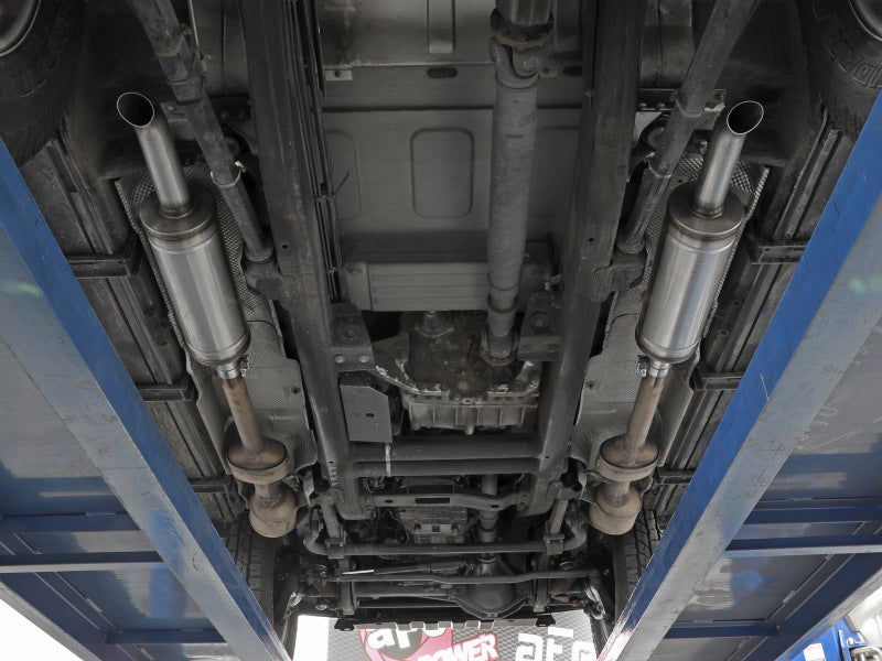 aFe Vulcan Series 2-1/2 Inch Stainless Steel Cat-Back Exhaust System for Mercedes-Benz G500 (2002-2008)