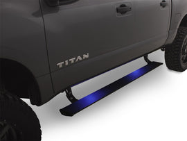 AMP Research PowerStep Plug N Play Running Boards for 2016-2017 Nissan Titan and Titan XD