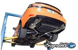 GReddy Supreme SP Dual 63.5mm Axle-Back Exhaust with Quad Offset Tips for Lexus GS F (2015+ Models)