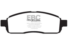 Load image into Gallery viewer, EBC 09 Ford F-150 4.6L V8 2WD Greenstuff Heavy Duty Brake Pads Part Number ebcDP61843
