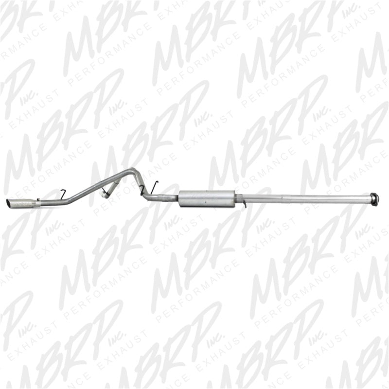 MBRP Armor Lite Series Cat Back Exhaust System for 2007-2008 Chevy Silverado 1500 and GMC Sierra 1500 — Dual Split Side Exit with 3.5-inch Tips