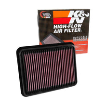 Load image into Gallery viewer, K&amp;N Engineering 33-3062 High-Flow Reusable Air Filter for 2015-2017 Toyota Land Cruiser 2.8L L4