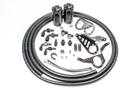 Radium Engineering Dual Catch Can Kit for Toyota Supra MK4 - Fluid Lock Technology