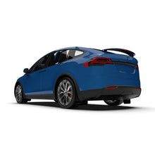 Load image into Gallery viewer, Rally Armor 22-26 Tesla Model X Black UR Mud Flap with Blue Logo - Durable Polyurethane Vehicle Protection