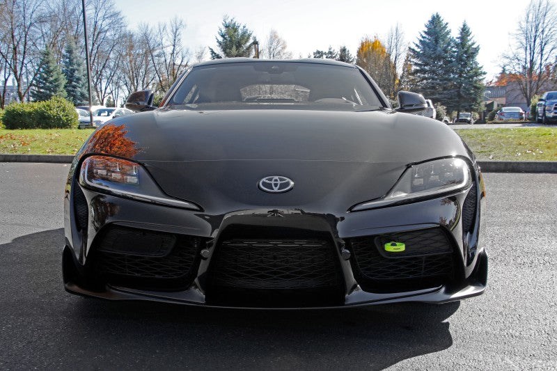 Perrin Performance Front Tow Hook Kit for 2020-2025 Toyota Supra - Neon Yellow