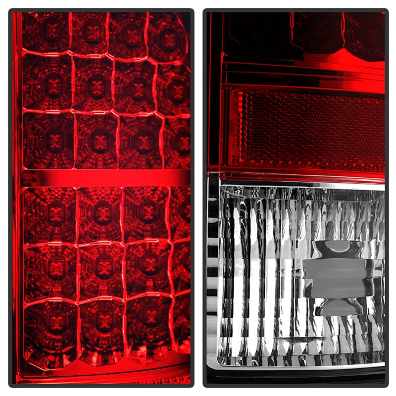 Spyder LED Tail Lights for Chevy Suburban and Tahoe 2000-2006 * Red and Clear Finish