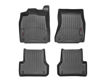 Load image into Gallery viewer, WeatherTech FloorLiner DigitalFit Front and Rear Floor Mats, Black - Part Number WET445641-443742