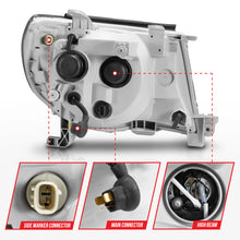 Load image into Gallery viewer, ANZO 05-09 Toyota Tacoma Projector Headlights with Plank Style and Clear Lens