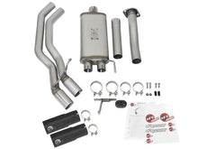 Load image into Gallery viewer, aFe Rebel Series Dual Center Exit Cat-Back Exhaust System for Jeep Wrangler JK with V6 3.6L/3.8L Engine