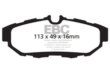 Load image into Gallery viewer, EBC Redstuff Ceramic Low Dust Rear Brake Pads for Ford Mustang 2010-2013