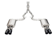 Load image into Gallery viewer, CORSA Performance 2024 Mustang GT 5.0L Cat-Back Exhaust System with Twin 4-inch Black Tips