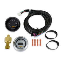Load image into Gallery viewer, AEM 52mm Oil Pressure Gauge with 0-150 PSI Range and Analog Output for Data Logging