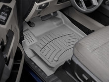 Load image into Gallery viewer, WeatherTech FloorLiner HP Front Floor Mats, Gray, for 2017+ Ford F-250/F-350/F-450/F-550 SuperCab and SuperCrew, Part Number 4610121IM