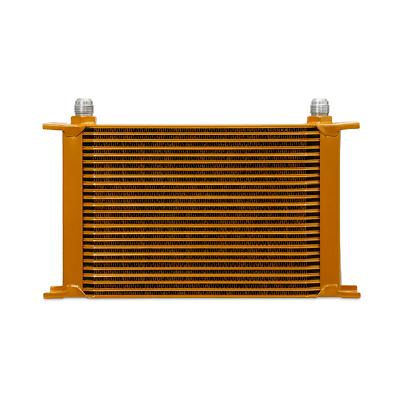 Mishimoto Universal 25-Row Oil Cooler - Gold for Ford Mustang (2018-2021)